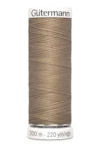 Sytråd polyester gutermann 200m 868 mörk natur