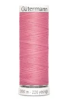 Sytråd polyester gutermann 200m 889 rosa