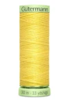 Knapphålstråd polyester Gutermann 30m 852 Gul