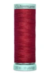 Knapphålssilke Gutermann 30m 046 mörkröd