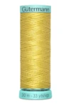 Knapphålssilke Gutermann 30m 104 gul