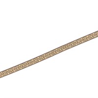 Band SAN 236 svart/guld 1,1cm