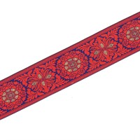 Band ST 436 röd/blå 5,4cm