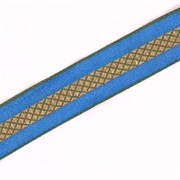 Band SR 2601B blå 3,6cm