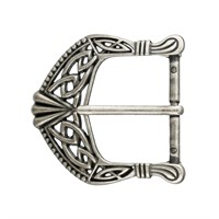 Bältesspänne keltisk 40mm antik silver X431