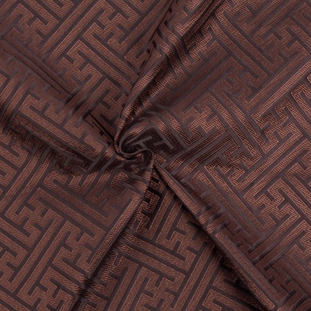 <img src="010201001b.jpg" alt="brun svart mönstrat handvävt sidentyg"/>