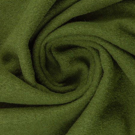 grön stickad ull