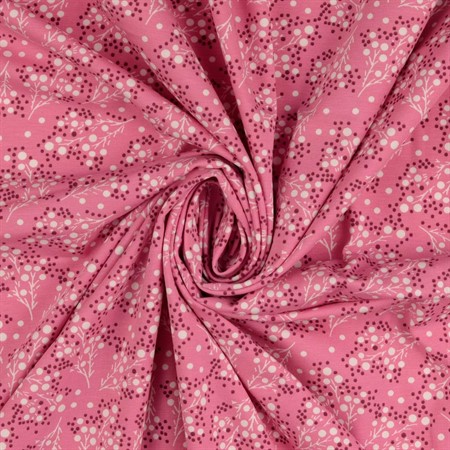rosa mjukt tyg till klädsömnad