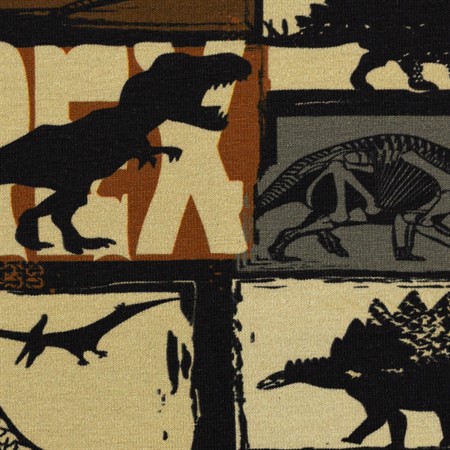 Jogging mönstrade 2002 basel dinosaurie brun