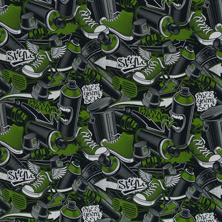 Jogging mönstrade 2014 montreal sneakers grön