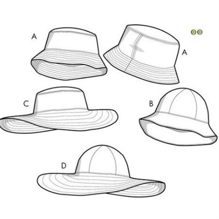 symönster svenska mönster solhatt bucket hat