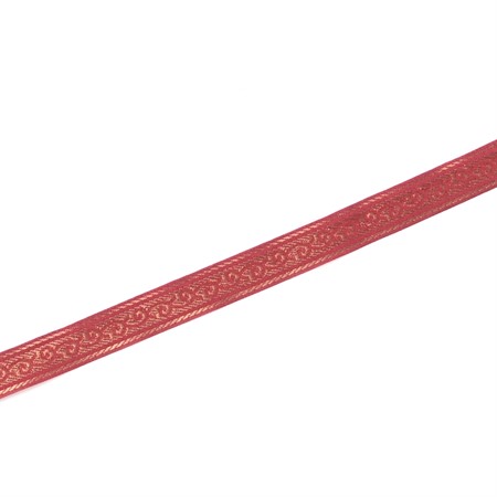Band SR 2185B röd/guld 1,7cm