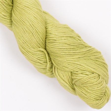 grönt sextrådigt tjockt äkta silkesgarn rani 50g