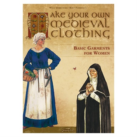 bok om att sy egna medeltidskläder för kvinnor