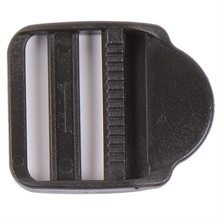 40mm svart justerbart spänne till remmar och band