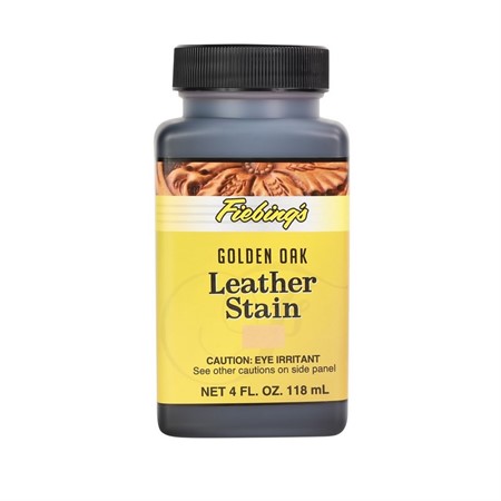 golden oak läderfärg fiebing leather stain 4oz