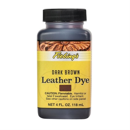 mörkbrun läderfärg Fiebing leather dye 4oz